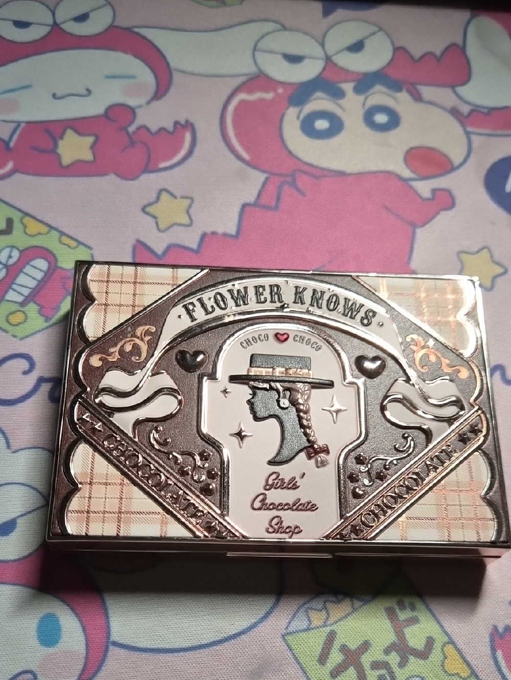 Flower Knows Girl Chocolate Shop Eyeshadow Palette - Pink & Cream